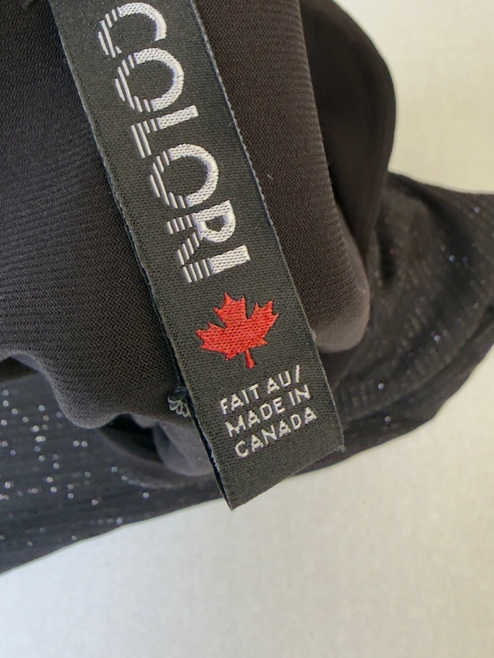 • Colori Black Shimmer Sleeveless Top Made in Canada | Size Large - Picture 9 of 10